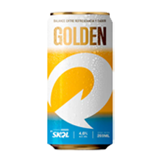 Cerveza Golden Skol Lata 269 ml