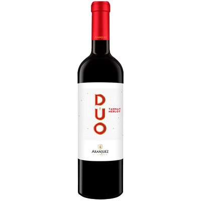 Vino Tinto Aranjuez Duo Tannat Merlot 750 ml