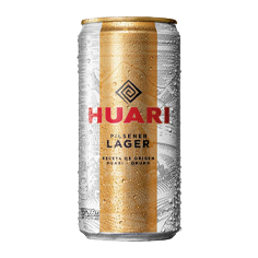 Cerveza Huari Lager Lata 269 ml