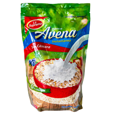 Avena Instantánea La Suprema sin Cáscara Zipper 500 gr